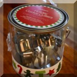 K10. Holiday cookie cutters. 